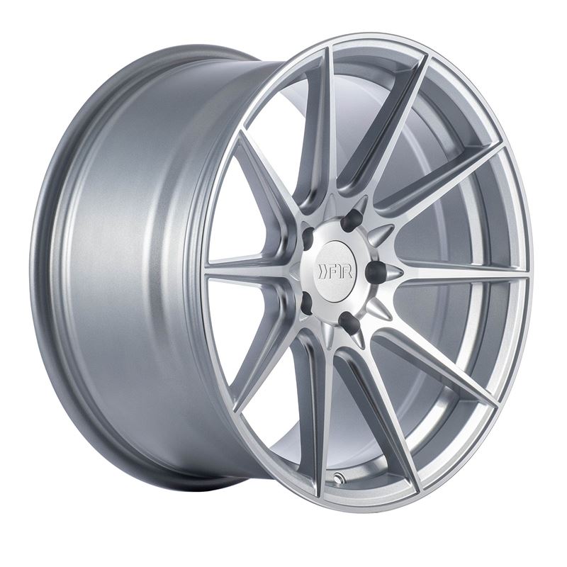 F1R F101 20x10 - Machine Silver Wheel