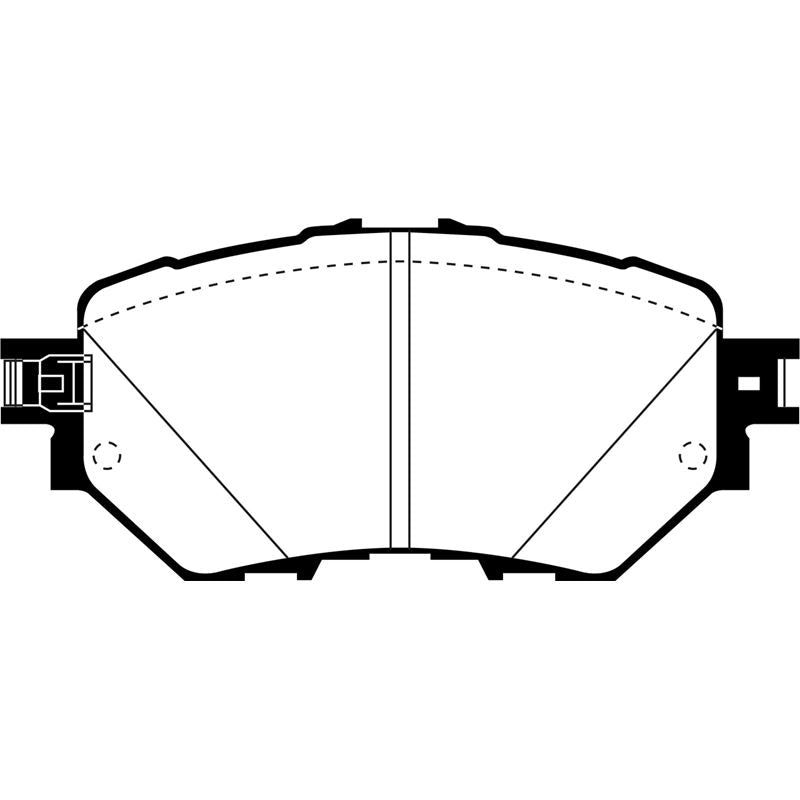 EBC Greenstuff 2000 Series Sport Brake Pads (DP23033)