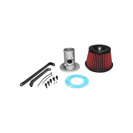 APEXi® Power Metal Polished Short Ram Air Intake System with Red Filter (508-T027)