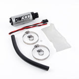 Deatschwerks DW300 series, 340lph in-tank fuel pump w/ install kit (9-301-1023)