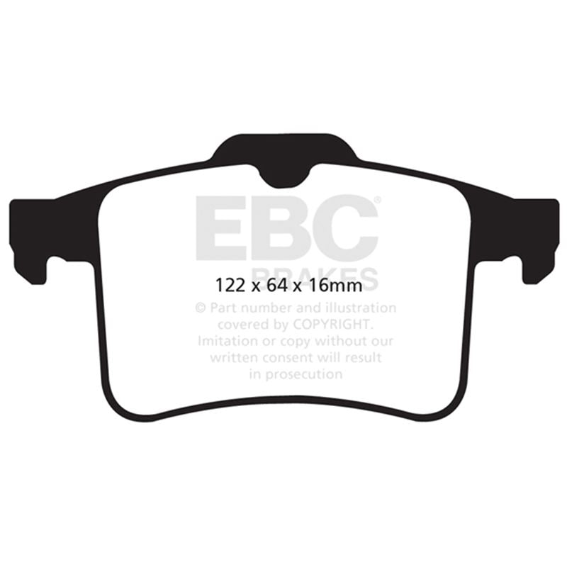 EBC Yellowstuff Street And Track Brake Pads (DP42059R)