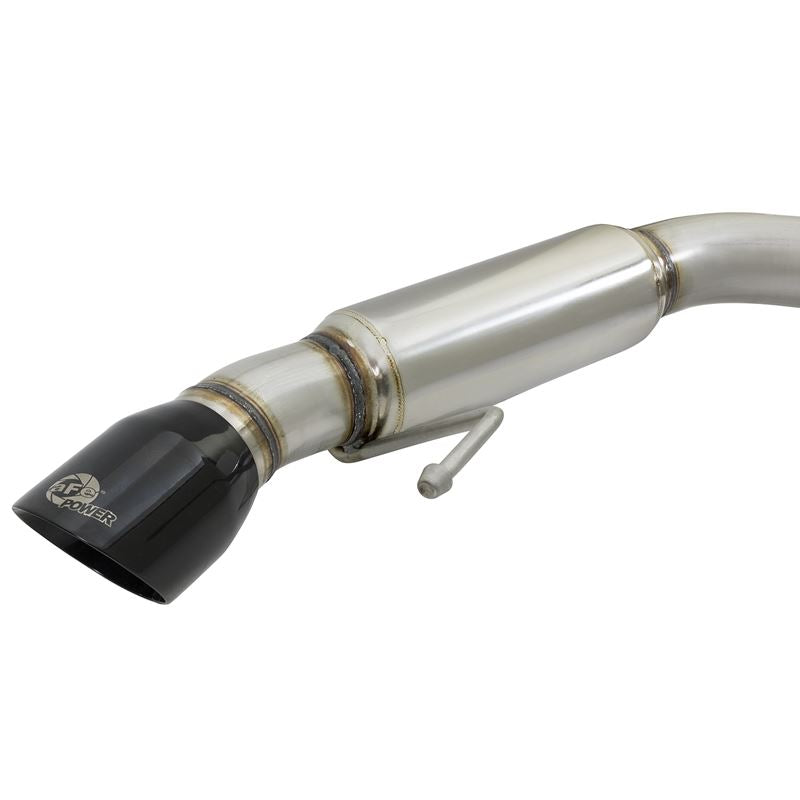 aFe MACH Force-Xp 304 Stainless Steel Cat-Back Exhaust System w/ Muffler Black Tip (49-33088-B)