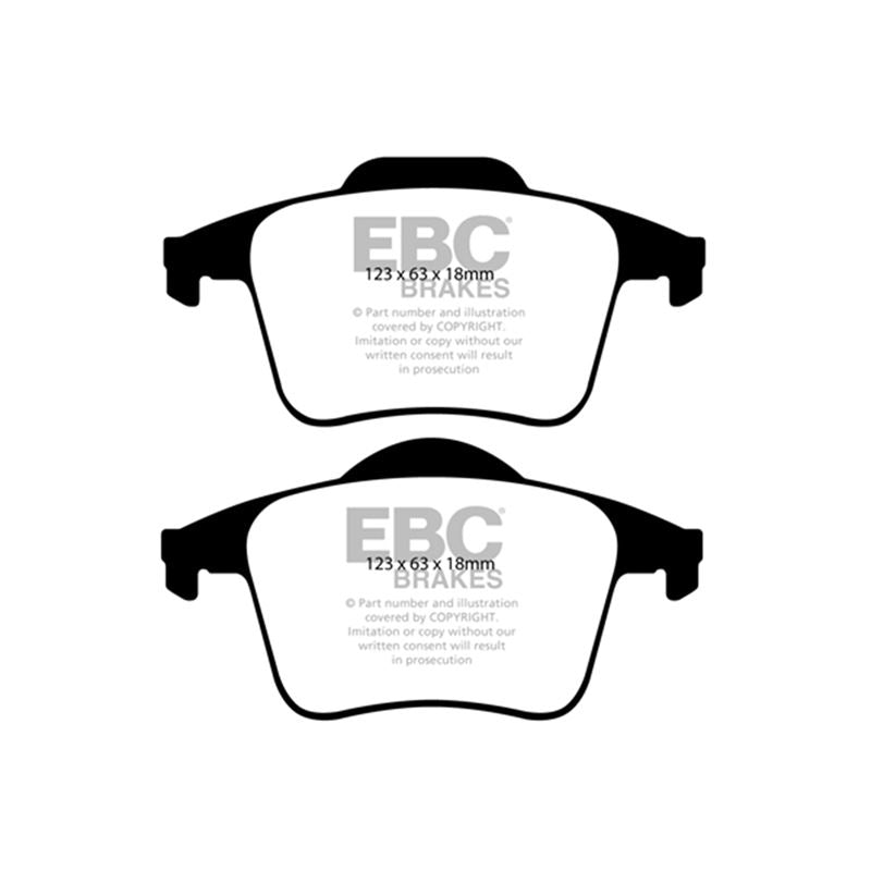 EBC Yellowstuff Street And Track Brake Pads (DP41680R)