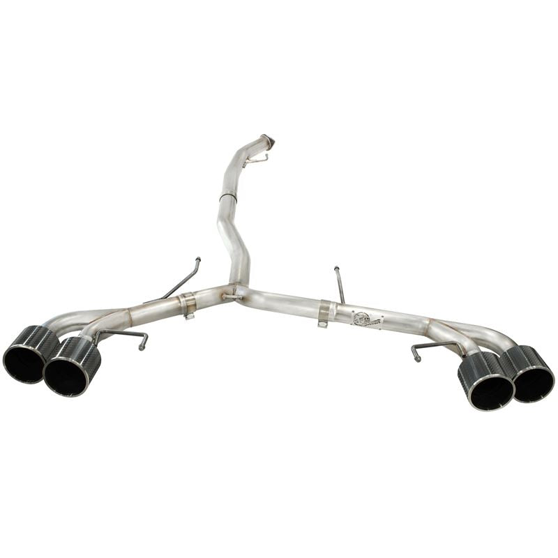 Takeda 3 IN to 2-1/2 IN 304 Stainless Steel Cat-Back Exhaust System (49-36108-C)