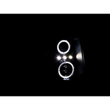 Load image into Gallery viewer, ANZO USA 2007-2013 Chevrolet Silverado 1500 Projector Headlights w/ Halo Black (111200)