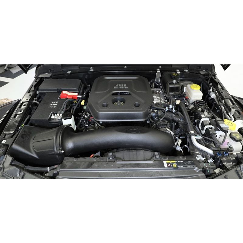 K&N Performance Air Intake System for 2018-2020 Jeep Wrangler (63-1580)