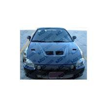 Load image into Gallery viewer, VIS Racing EVO Style Black Carbon Fiber Hood (93HDDEL2DEV-010C)