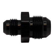 Load image into Gallery viewer, DeatschWerks 8AN Male Flare to 6AN Male Flare Reducer Straight - Anodized Matte Black(6-02-0203-B)