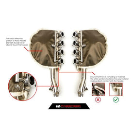 Fabspeed F355 High Performance Header Blankets (94-99) (FS.FER.355.HDRBL)