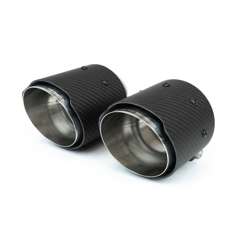 Fabspeed 718 GT4 / GTS / Spyder Deluxe Exhaust Tips (20+) (FS.POR.718GT4.DTSB)