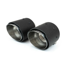 Load image into Gallery viewer, Fabspeed 718 GT4 / GTS / Spyder Deluxe Exhaust Tips (20+) (FS.POR.718GT4.DTSB)