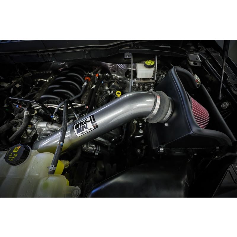 K&N Performance Air Intake System for Ford F-150 2021-2023 (77-2616KC)