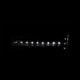 ANZO USA 2003-2006 Chevrolet Silverado 1500 LED Parking Lights Black w/ Amber Reflector (511067)