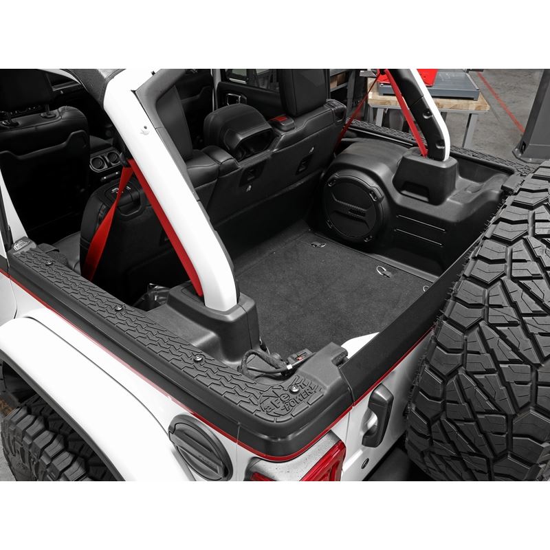 aFe Power Tub Rail Covers for 2018-2022 Jeep Wrangler(79-25001)