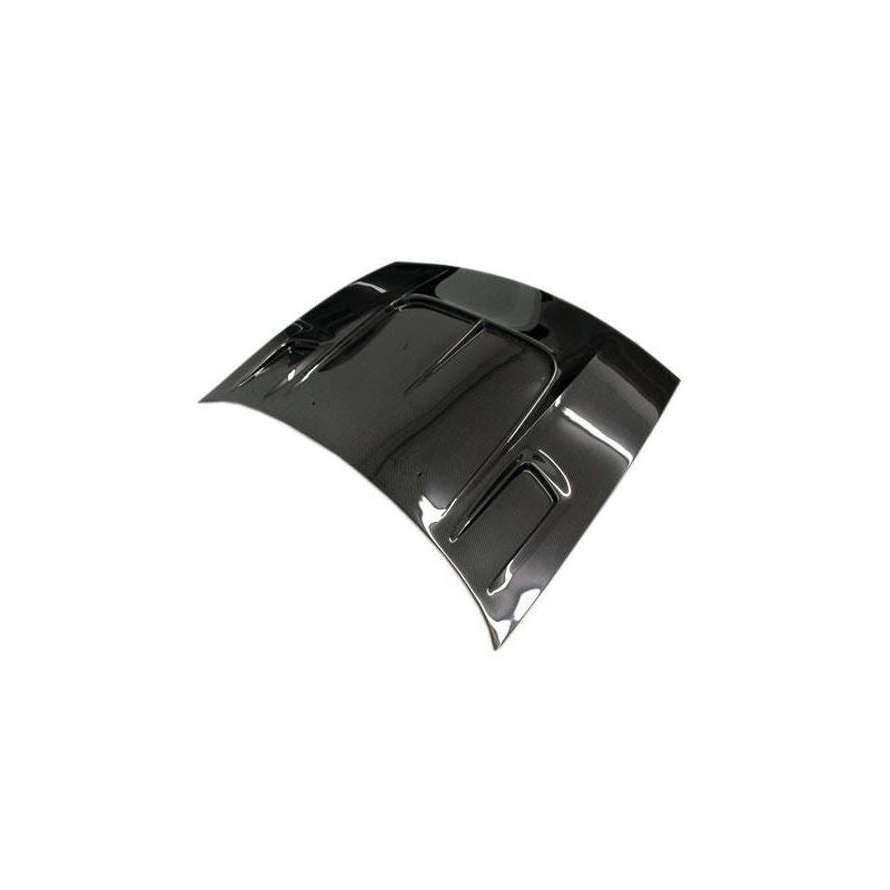 VIS Racing Drift 2 Style Black Carbon Fiber Hood (90NS3002DDFT2-010C)