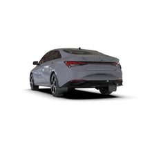 Load image into Gallery viewer, Rally Armor Black Mud Flap/Grey Logo for 2021-2023 Hyundai Elantra (MF69-UR-BLK-GRY)