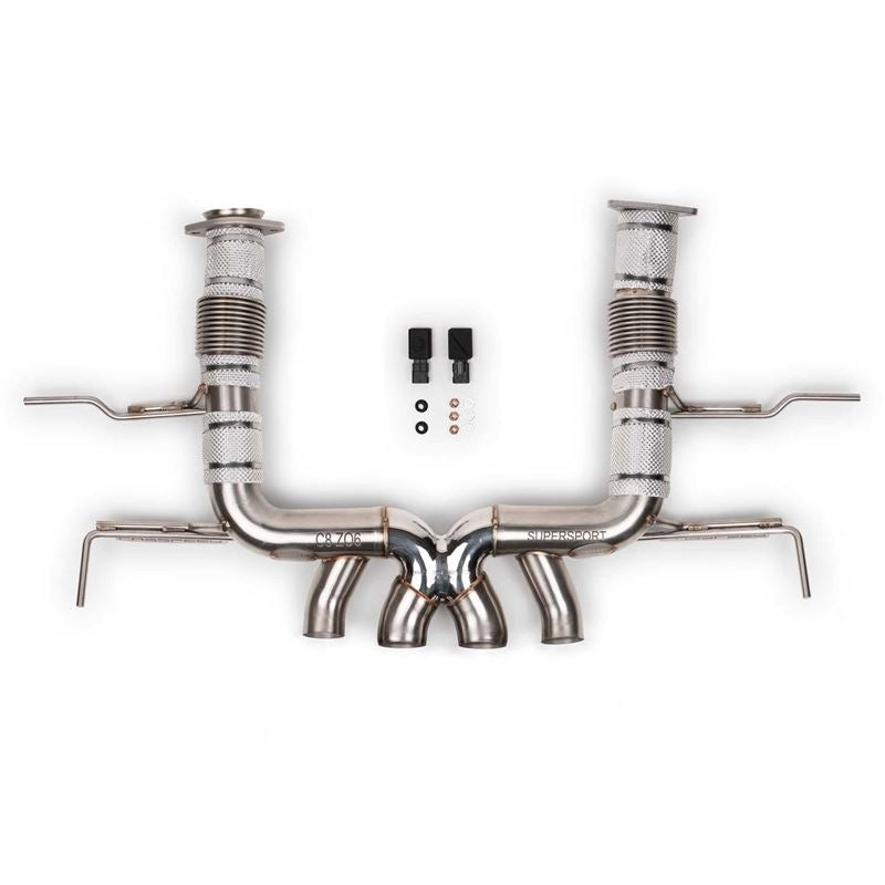 Fabspeed Chevrolet Corvette C8 Z06 Supersport X-Pipe Cat-Back Exhaust System 23+ FS.CHEVY.C8Z06.SSCF