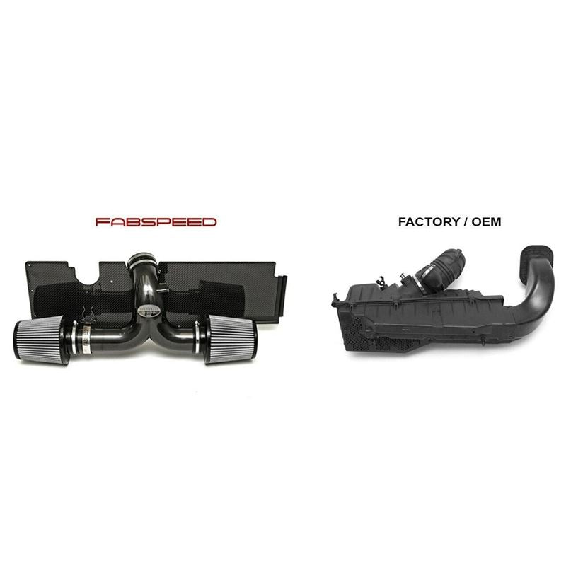 Fabspeed 996 Carrera Carbon Fiber Competition Air Intake System (00-04) (FS.POR.996.COMPAIGT3TB)