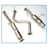 Invidia 96-00 Honda Civic EK4 J-Spec 3DR 60mm (101mm tip) Cat-back Exhaust (HS96HC3GTP)