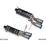 GTHAUS GT Racing Exhaust Titanium for 2001-2002 BMW Z3(BM1922204)