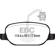 Load image into Gallery viewer, EBC Greenstuff 2000 Series Sport Brake Pads (DP22236)