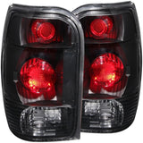 ANZO USA 1998-2001 Ford Explorer Taillights Black (211084)