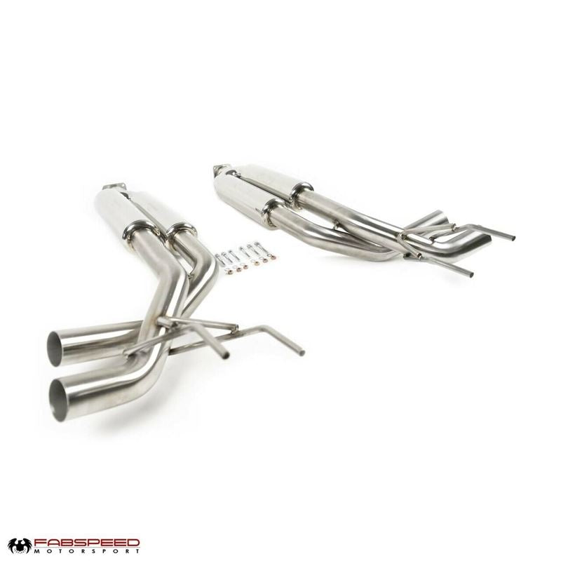 Fabspeed G-Wagen G63 AMG Maxflo Performance Exhaust with Quad Tips (15-18) (FS.MER.G631518.MAXP)