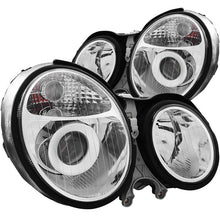 Load image into Gallery viewer, ANZO USA 1999-2002 Mercedes Benz E Class W210 Projector Headlights Chrome (121086)