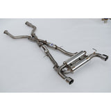 Invidia 70mm Gemini Cat Back Exhaust - Rolled SS Tips for 2022+ Nissan Z (HS22N4Z7GM1RSL)