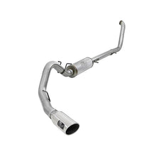 Load image into Gallery viewer, aFe Large Bore-HD 4 IN 409 Stainless Steel Turbo-Back Exhaust System w/ Polished Tip (49-43008-P)