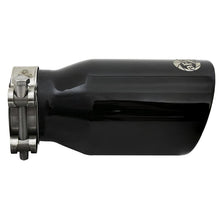 Load image into Gallery viewer, aFe MACH Force-Xp 409 Stainless Steel Clamp-on Exhaust Tip Black (49T25354-B07)