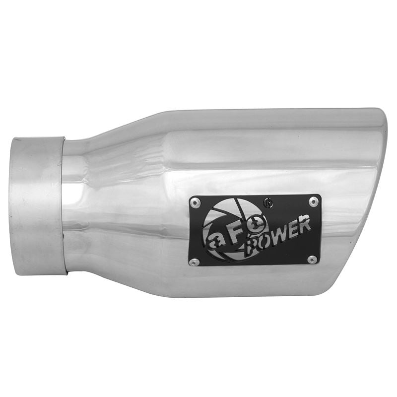 aFe MACH Force-Xp 304 Stainless Steel Clamp-on Exhaust Tip Polished (49T30451-P09)