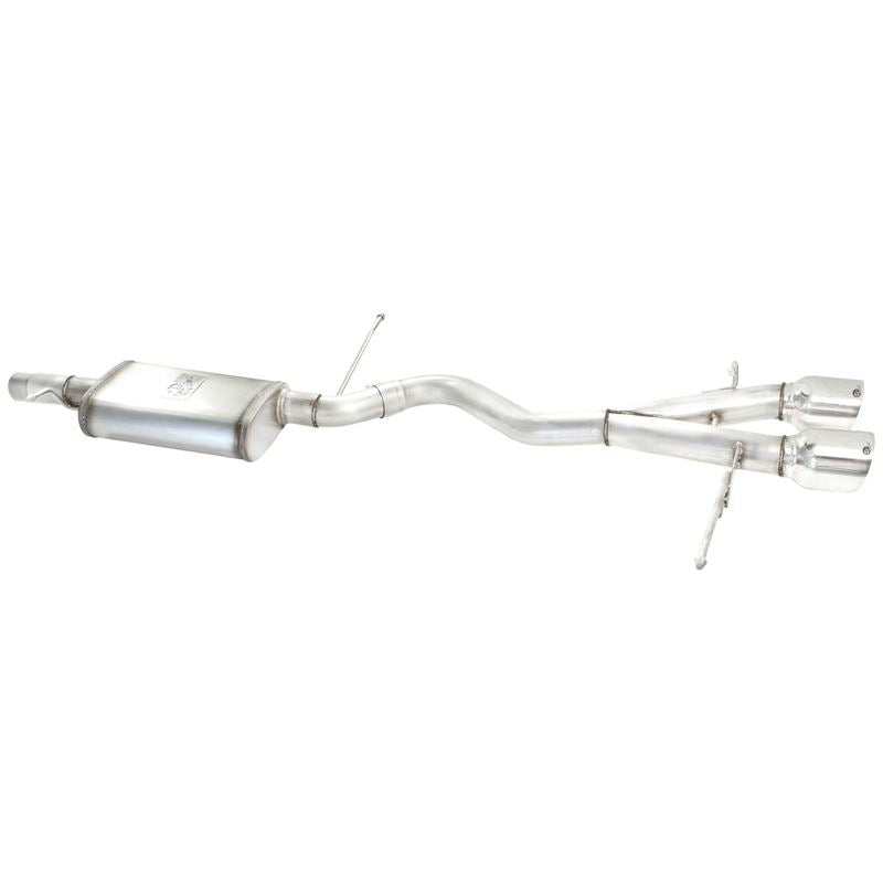 aFe MACH Force-Xp 2-1/2 in 304 Stainless Steel Cat-Back Exhaust w/Polished Tip (49-36408-P)