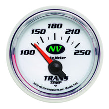 Load image into Gallery viewer, AutoMeter NV 2 1/16in 100-250 Deg F Digital Transmission Temp Gauge (7349)