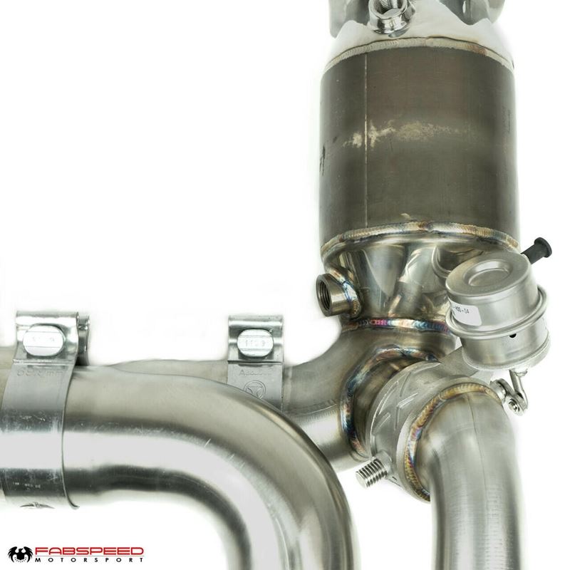 Fabspeed 997.2 Turbo/TurboS Valvetronic Supersport X-Pipe Exhaust System(10-12)(FS.POR.9972T.SSSXVB)