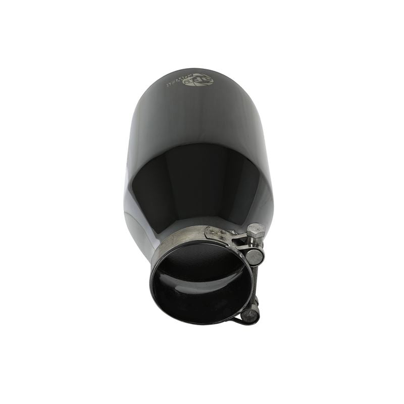 aFe MACH Force-Xp 409 Stainless Steel Clamp-on Exhaust Tip Black (49T25454-B091)