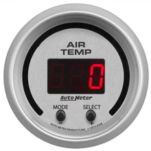 Load image into Gallery viewer, AutoMeter Ultra-Lite 2-1/16in 0-300 Degree F Dual Air Temp Gauge (4358)