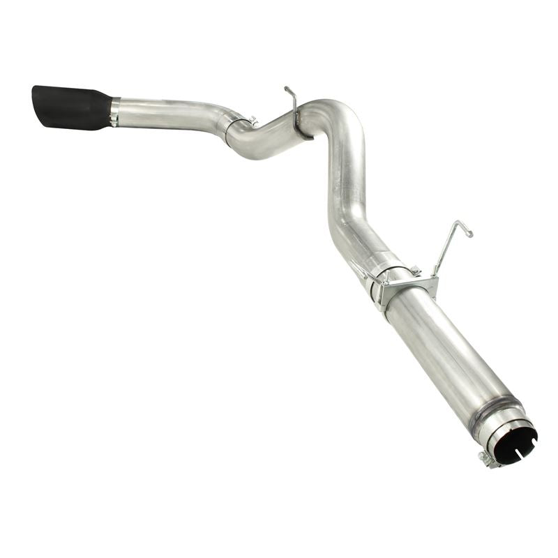 aFe ATLAS 5 IN Aluminized Steel DPF-Back Exhaust System w/Black Tip (49-02016-B)