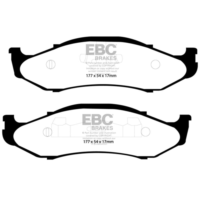 EBC Ultimax OEM Replacement Brake Pads (UD712)