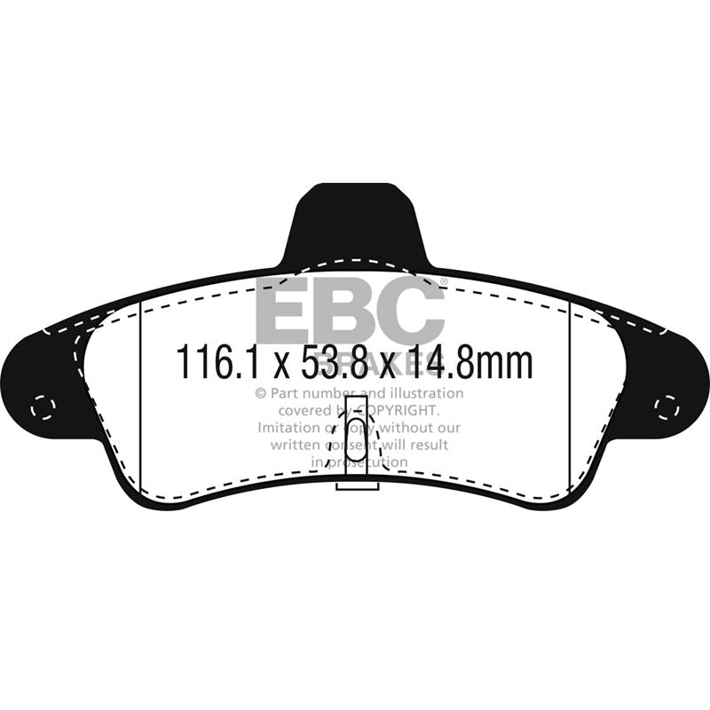 EBC Ultimax OEM Replacement Brake Pads (UD899)