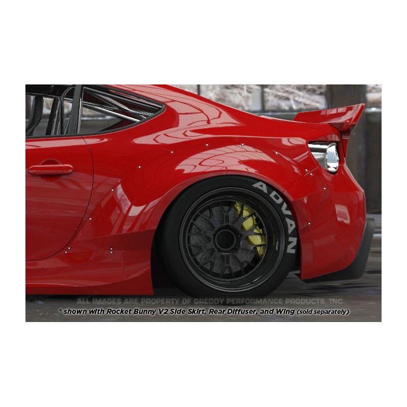 GReddy ROCKET BUNNY 86/FRS/BRZ V2 REAR FENDERS (17010235)