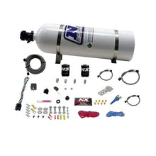 Load image into Gallery viewer, Nitrous Express All Dodge EFI Single Nozzle Nitrous Kit (35-150HP) w/15lb Bottle (20921-15)