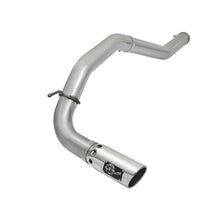 Load image into Gallery viewer, aFe Large Bore-HD 4 IN DPF-Back Stainless Steel Exhaust System w/Polished Tip (49-46113-P)