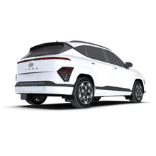 Load image into Gallery viewer, Rally Armor Black Mud Flap/White Logo for 2024 Hyundai Kona N Line (MF113-UR-BLK-WH)