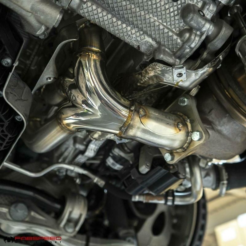 Fabspeed Porsche 992 Carrera Sport Headers (2019+) (FS.POR.992.SHDR)