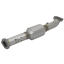 Load image into Gallery viewer, aFe POWER Direct Fit 409 Stainless Steel Rear Passenger Catalytic Converter (47-46005)