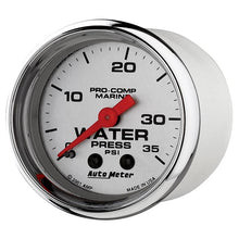 Load image into Gallery viewer, AutoMeter Water Pressure Gauge (200772-35)