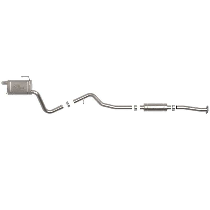 Takeda 2-1/4 to 2-1/2 IN 304 Stainless Steel Cat-Back Exhaust (49-36806)