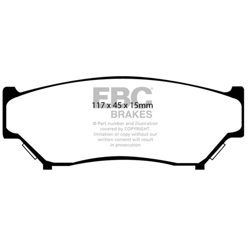 EBC Ultimax OEM Replacement Brake Pads (UD807)