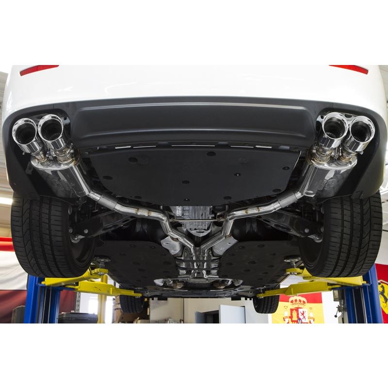 Fabspeed Maserati Ghibli Valvetronic Catback Exhaust System (FS.MAS.GH.VLVSYSB)